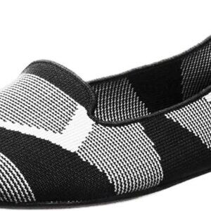 Women's Knit Loafer Skimmer Memory Foam Breathable Shoe Casual Flat